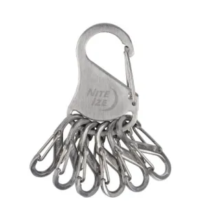 NITE IZE S-BINER KEY RACK STEEL