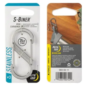 NITE IZE S-BINER #3 SS