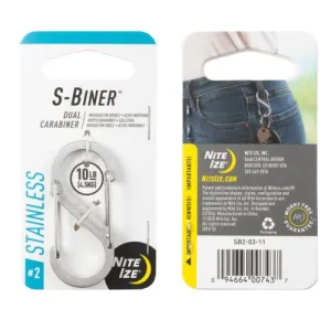 NITE IZE S-BINER #2 SS