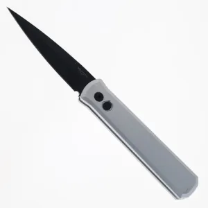PROTECH KNIVES Godfather 4" Silver
