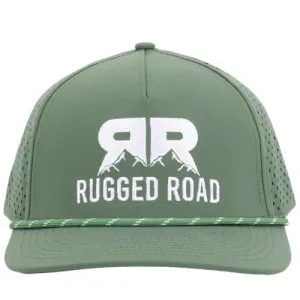 RUGGED ROAD Rope Hat Green