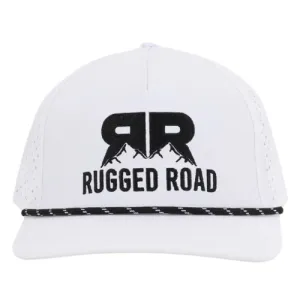 RUGGED ROAD Rope Hat White