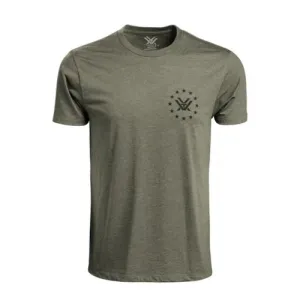 VORTEX Salute Short Sleeve T-Shirt - Military Heather