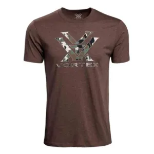 VORTEX Camo Logo Short Sleeve T-Shirt