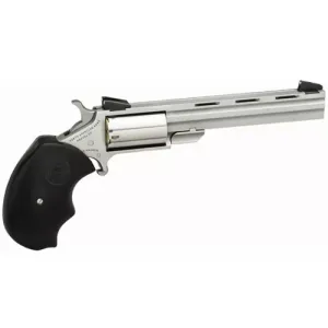 NAA Mini-Master 22LR 4" 5rd Single Action Revolver - Stainless