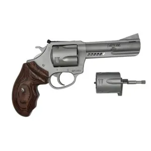 CHARTER ARMS Double Dog 357 Mag/9mm 4.2" Ported 5rd SS/Wood