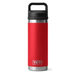 YETI Rambler 18oz Water Bottle w/ Chug Cap Rescue Red