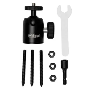 WISEEYE TECHNOLOGY Clamp Mount Kit, Infinity Tree Spike