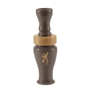 BROWNING Pet Toys Duck Call Squeaker Chew Toy Teak Brown OS