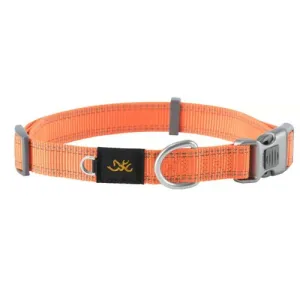 BROWNING Collars Classic Web Sm 5/8 X 10-16" Safety Orange