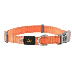 BROWNING Collars Classic Webbing Med 1X14-20" Safety Orange
