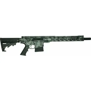 GREAT LAKES FIREARMS AR10 Rifle 308 Bundle 16" w/ 5 Knives Lichen Grey