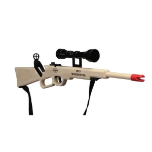MAGNUM ENTERPRISES 1873 Winchester Rifle with Scope/Sling Blue Ammo