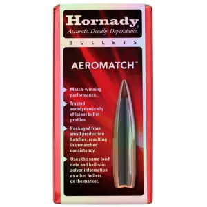 HORNADY 6mm .243 105Gr BTHP Aeromatch Bullets