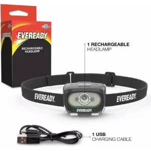 ENERGIZER Eveready LED Rechargeable Headlamp 300 Lumen
