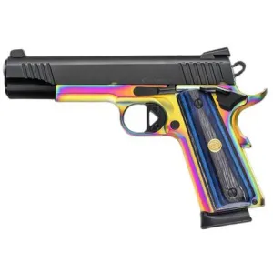 CHIAPPA FIREARMS 1911 Superior Grade 45 ACP Black/Mix 5" Lam 8rd