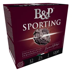 B&P AMMO 12Ga Sporting Clay 1 oz 7.5 Shot 25rd