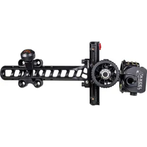 AXCEL ARCHERY DRIVER DOVETAIL SLIDER W/ ACCUSTAT II 3 PIN .010