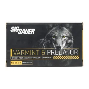 SIG SAUER 243 Win 70Gr Varmint/Predator Varmageddon 20rd