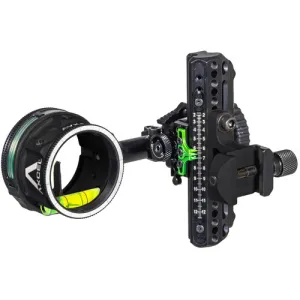 AXCEL ARCHERY Axcel Driver Plus Slider Sight CK w/AVX-41 Scope .019 Single Pin Green Picatinny