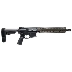 DANIEL DEFENSE DDM4 GL/SSC Pistol 5.56 12.5" RII No Mag SBA3 FDE
