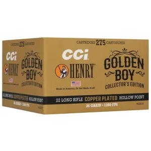 CCI 22 LR 36Gr CPHP 1260 FPS Henry GB Edition 275rd