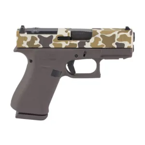 GLOCK G43X MOS 9mm 3.41" 10rd Duck Camo