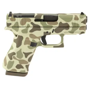 GLOCK G43X MOS 9mm 3.41" 10rd Frog Camo