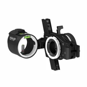 DIALED ARCHERY PRUF Picatinny Blk XR Dual Pin .010