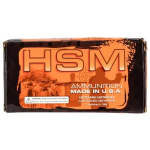 HSM AMMO 22-250 55Gr Pointed Soft Point 20rd Ammo