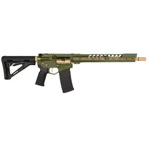 DIAMONDBACK FIREARMS DB-15 5.56 NATO 16" 30rd Green w/Gold Accents