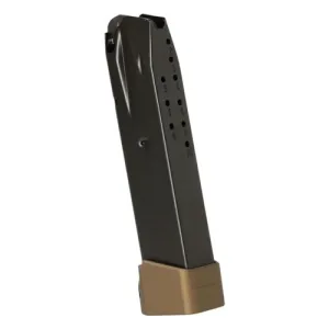 CANIK TTI Combat 9mm Full Size 10rd Mag Bronze Baseplate