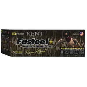 KENT AMMO Fasteel + Precision Plated Steel 20Ga 3" 200rd