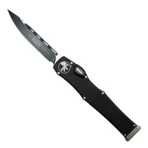 MICROTECH KNIVES 251-1 Halo VI S/E OTF Auto Knife, Black Blade