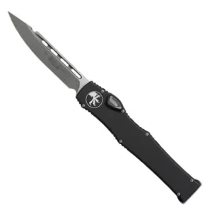 MICROTECH KNIVES 251-1 Halo VI S/E OTF Auto Knife, Black Blade