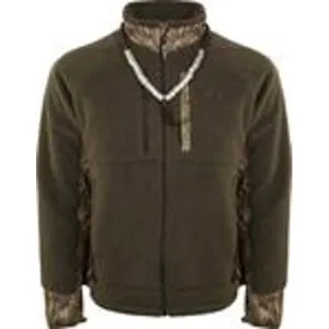 DRAKE MST Sherpa Fleece Hybrid Liner Full Zip Bottomland