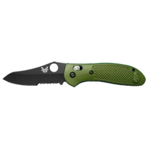 BENCHMADE Griptilian 3.45" Sheepsfoot Serrated Coated