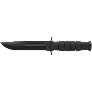 KA-BAR Short Ka-Bar Straps-Black-Straight Edge
