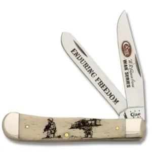 CASE KNIVES Image XX War Series Smooth Natural Bone