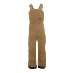 BERNE WORKWEAR Nesthorn Mens Insulated Bib Overall Hickory