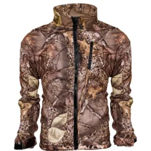 WORLD FAMOUS Men's Camo Soft Shell Jacket Burly Tan 3X-4X