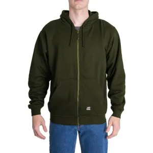 BERNE WORKWEAR Heritage Thermal Lined Sweatshirt Alpine Green