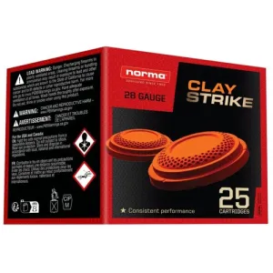 NORMA AMMO 28Ga Claystrike 2.75" #7.5 Shot 3/4oz 25rd