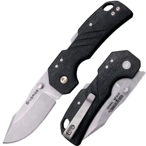 COLD STEEL Engage 2.5" 4116SS Clip Point Black GFN Handle