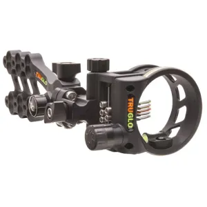 TRUGLO Hyper Strike 5 Pin DDP Sight w/Light Bla