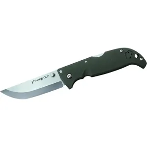 COLD STEEL Finn Wolf 3.5" Plain Edge Blade - OD Green Griv-Ex Handle