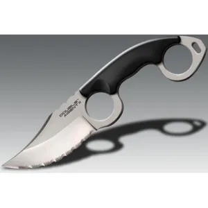 COLD STEEL Double Agent II Serrated 3" Blade 2.3mm AUS 8A SS
