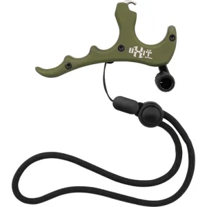 B3 ARCHERY Exit L4 Open Hook - Four Finger - Green