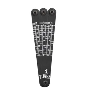 B3 ARCHERY Exact Laser Engraved Sight Scales