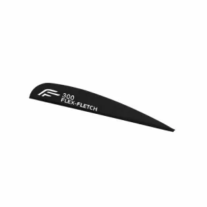 FLEX-FLETCH FFP 300 Flex2 Vanes 39pk - Black
